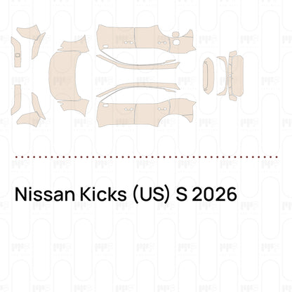 PPF precortado Nissan Kicks (US) S 2026