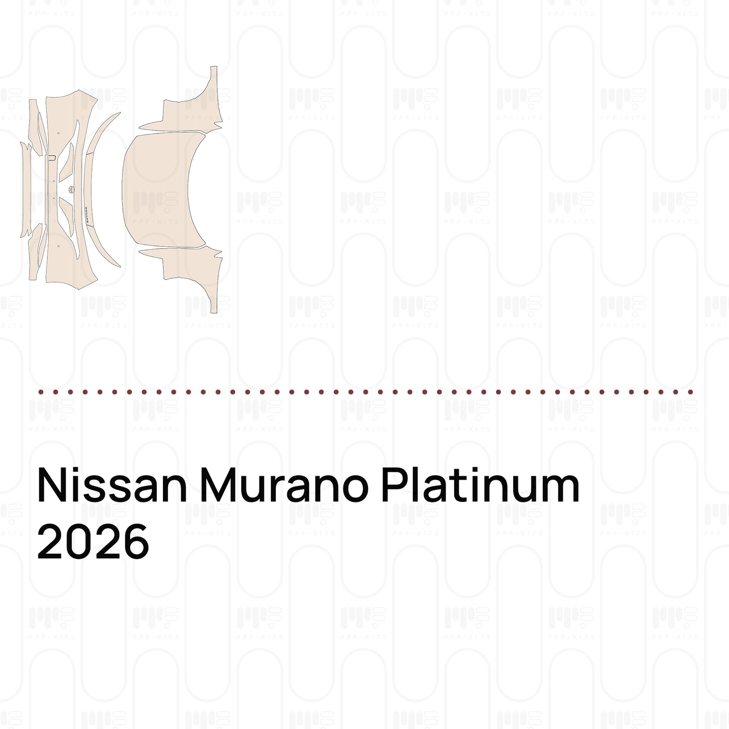 PPF precortado Nissan Murano Platinum 2026