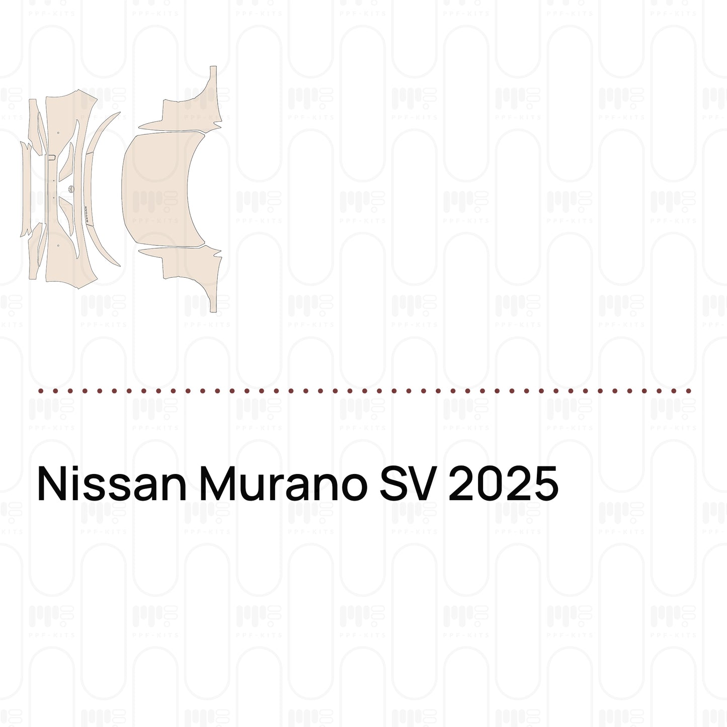 Pre-Cut PPF Nissan Murano SV 2025
