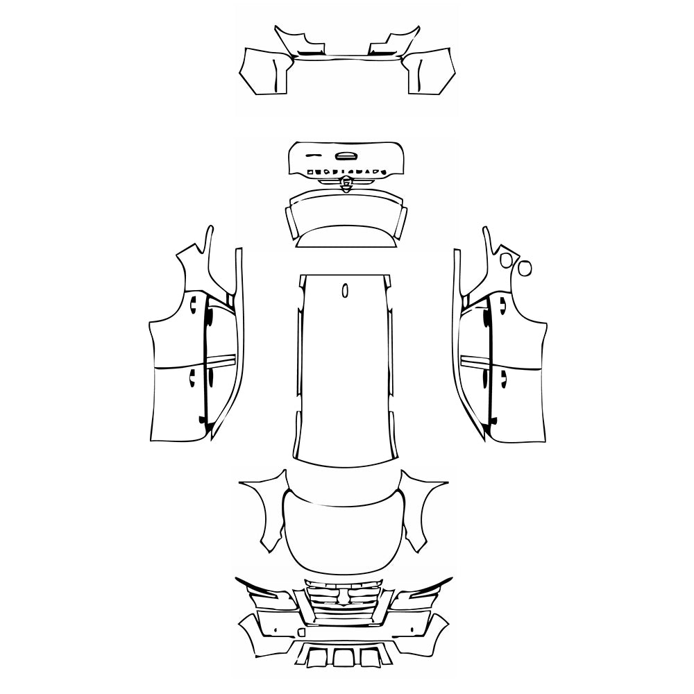 Pre-Cut PPF Nissan Pathfinder SL 2024 - PPF-Kits