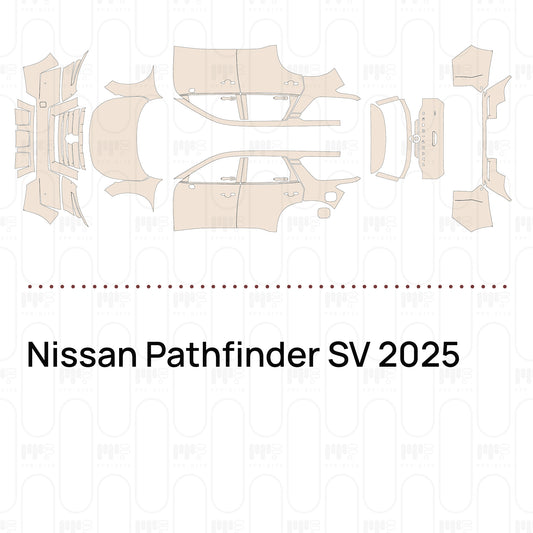 Pre-Cut PPF Nissan Pathfinder SV 2025