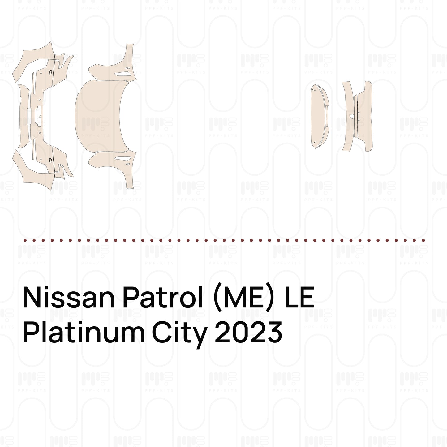 PPF precortado Nissan Patrol (ME) LE Platinum City 2023