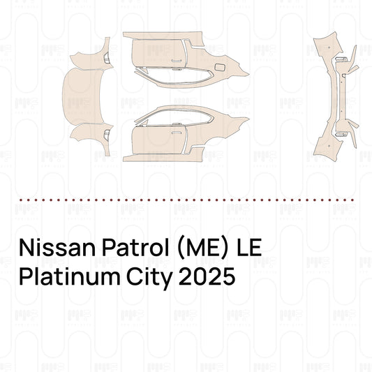 PPF precortado Nissan Patrol (ME) LE Platinum City 2025