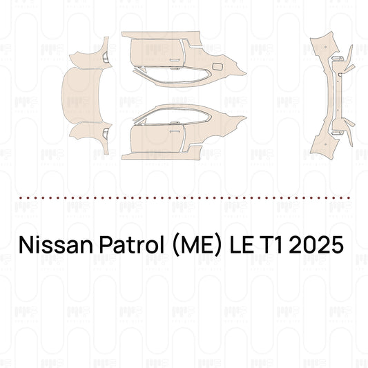 PPF precortado Nissan Patrol (ME) LE T1 2025