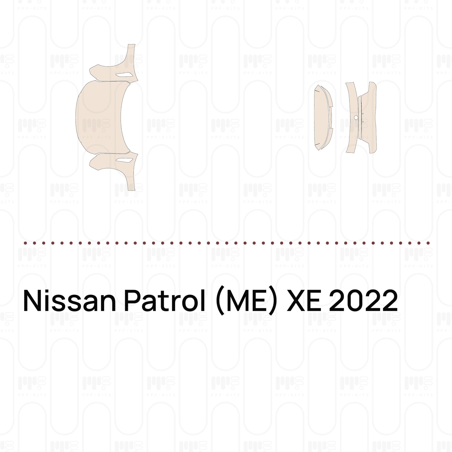 Pre-Cut PPF Nissan Patrol (ME) XE 2022