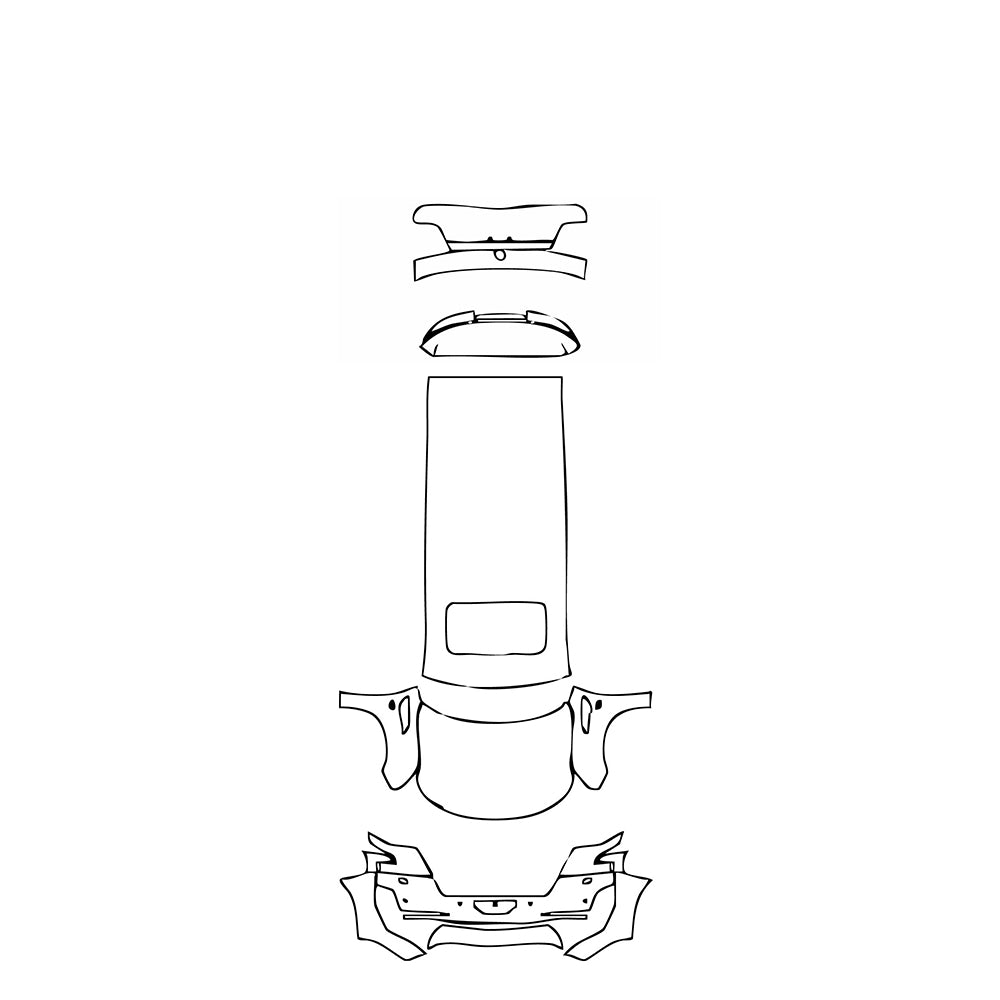 Pre-Cut PPF Nissan Patrol (ME） LE Titanium 2021 - PPF-Kits
