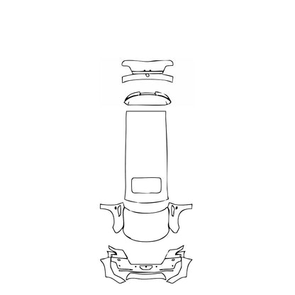 Pre-Cut PPF Nissan Patrol (ME） LE Titanium 2023 - PPF-Kits