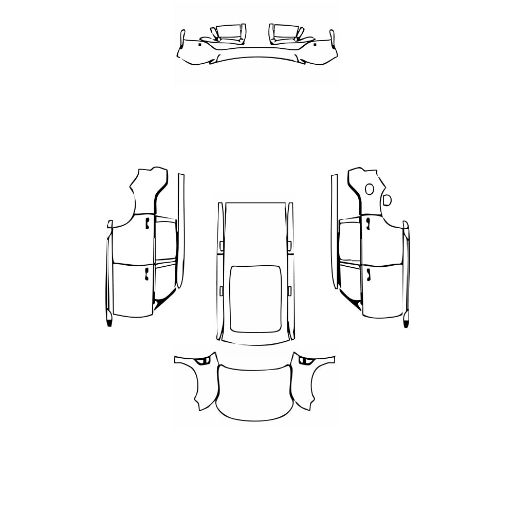 Pre-Cut PPF Nissan Patrol (ME） SE T2 2025 - PPF-Kits