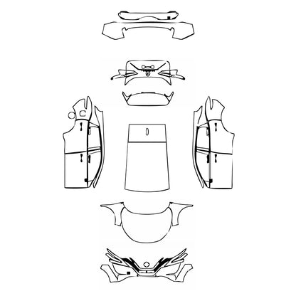 Pre-Cut PPF Nissan Qashqai (AU) ST-L 2024 - PPF-Kits