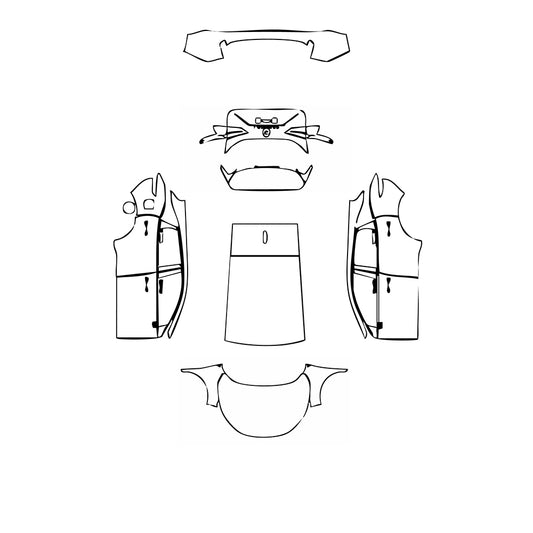 Pre-Cut PPF Nissan Qashqai (EU) N-Connecta 2025 - PPF-Kits