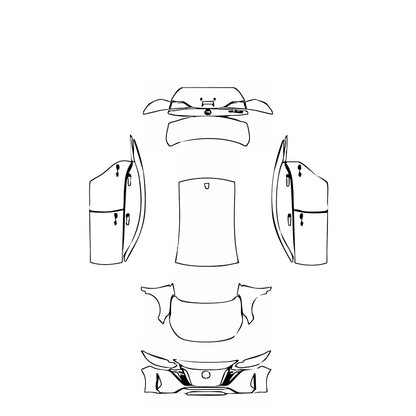 Pre-Cut PPF Nissan Sentra (US) SR 2024 - PPF-Kits