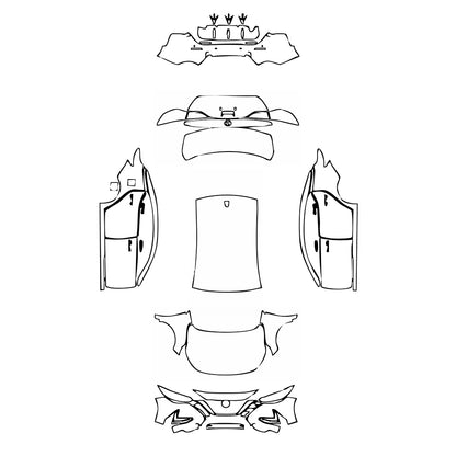 Pre-Cut PPF Nissan Sylphy (CN) 2021 - PPF-Kits
