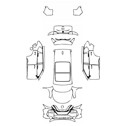 Pre-Cut PPF Nissan X-Trail 2021 - PPF-Kits