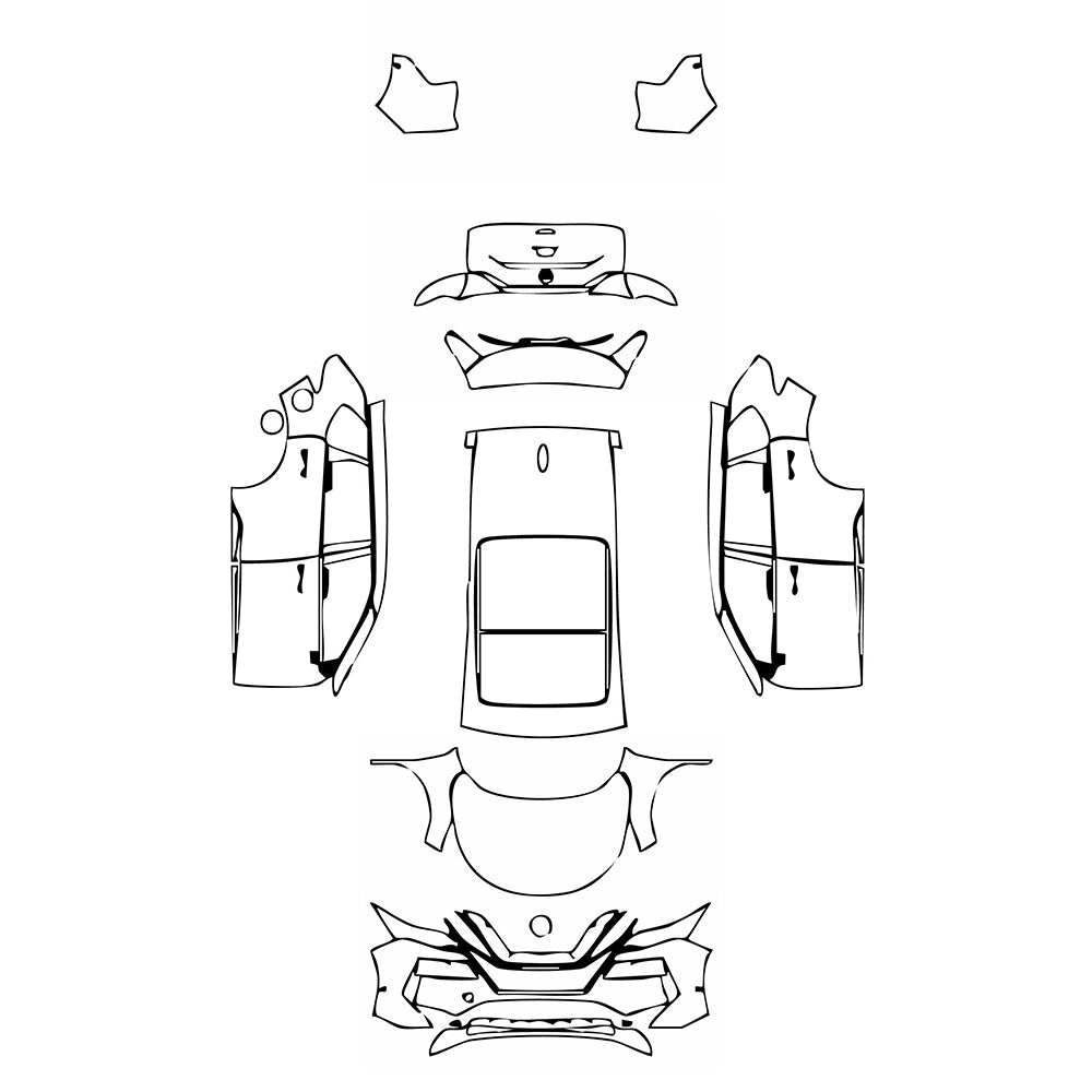Pre-Cut PPF Nissan X-Trail 2023 - PPF-Kits