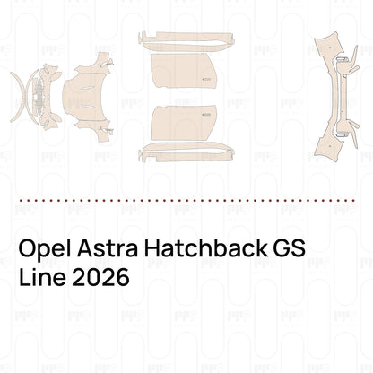 PPF precortado Opel Astra Hatchback GS Line 2026