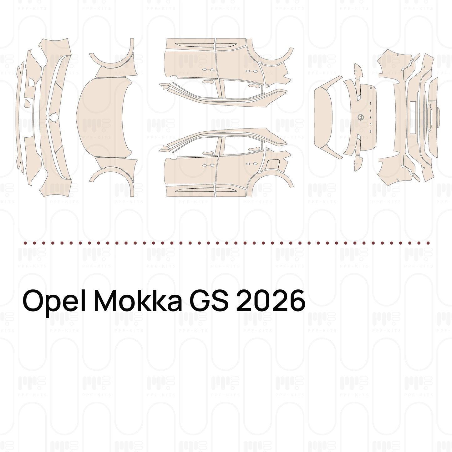 PPF precortado Opel Mokka GS 2026