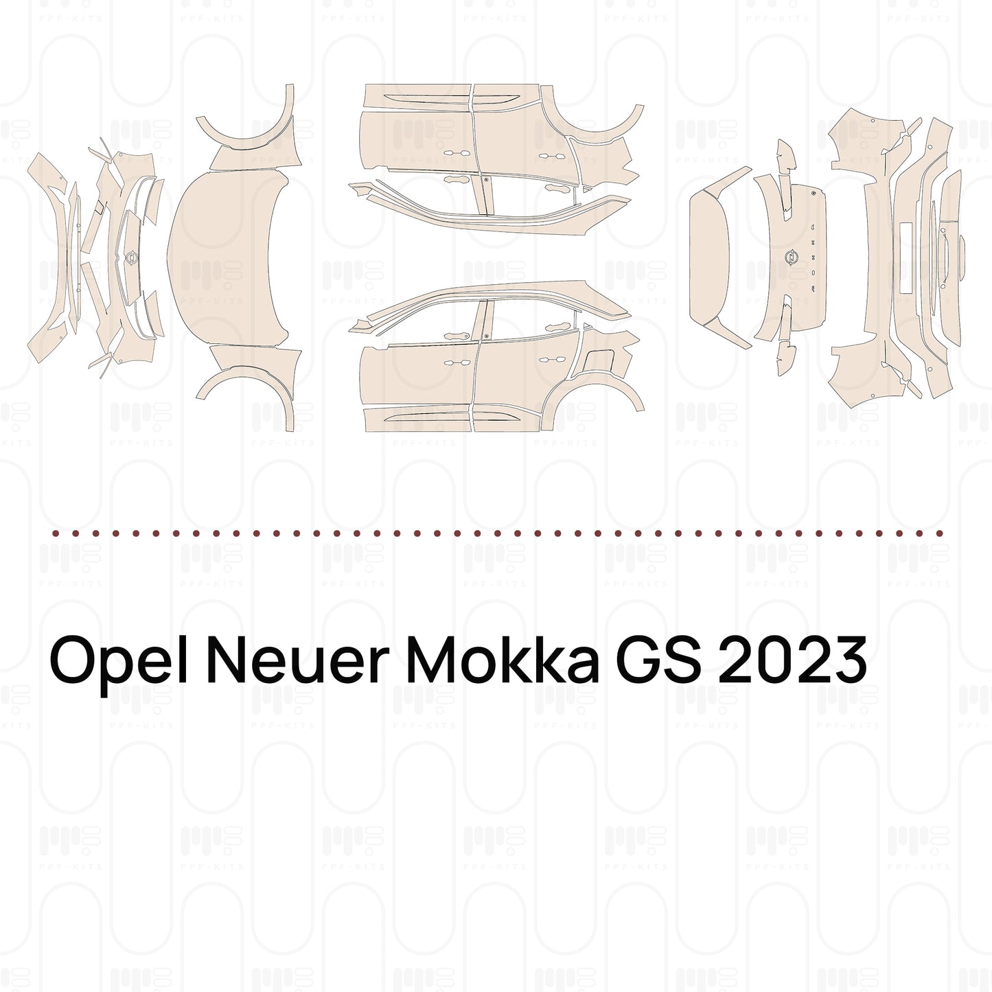 PPF precortado Opel Neuer Mokka GS 2023