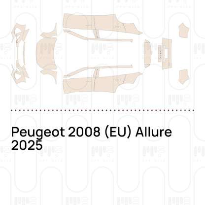 Pre-Cut PPF Peugeot 2008 (EU) Allure 2025