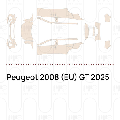 PPF precortado Peugeot 2008 (EU) GT 2025