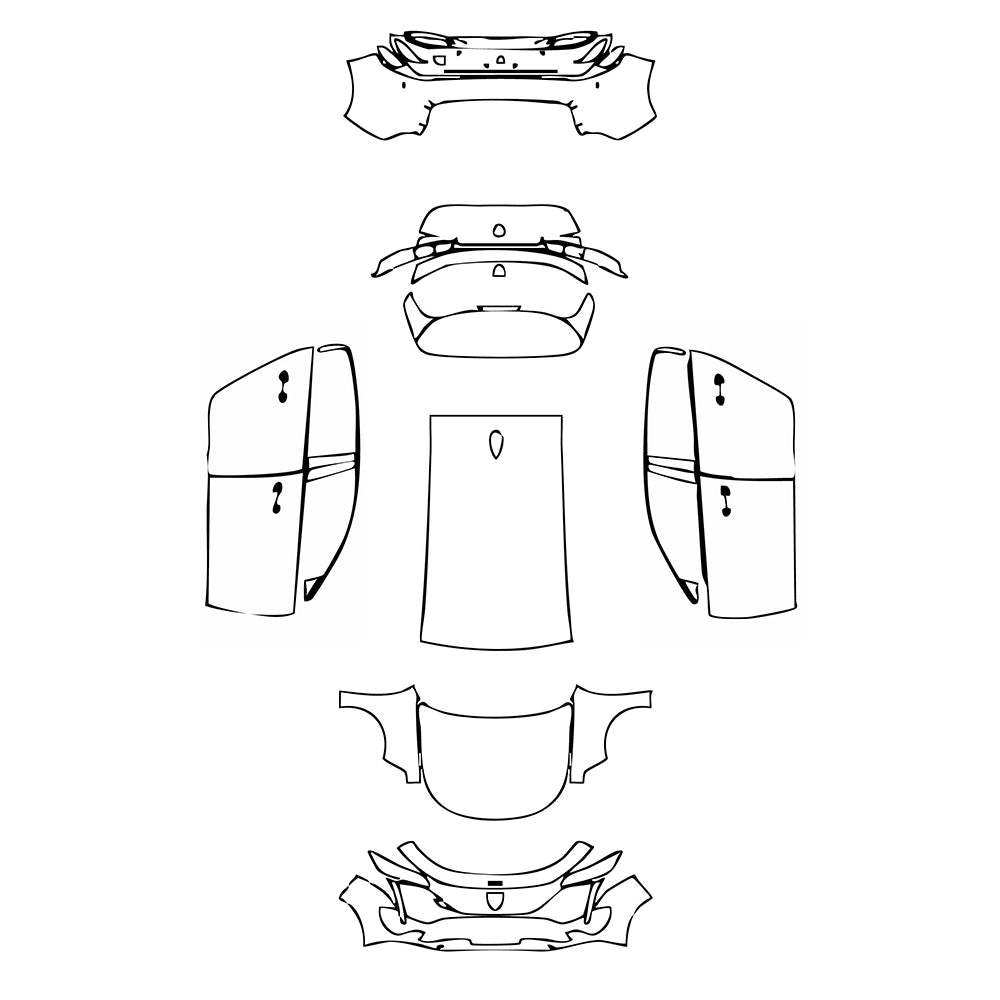 Pre-Cut PPF Peugeot 308 (EU) Allure 2023 - PPF-Kits
