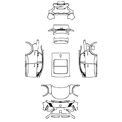 Pre-Cut PPF Peugeot E-3008 (EU) Allure 2025 - PPF-Kits