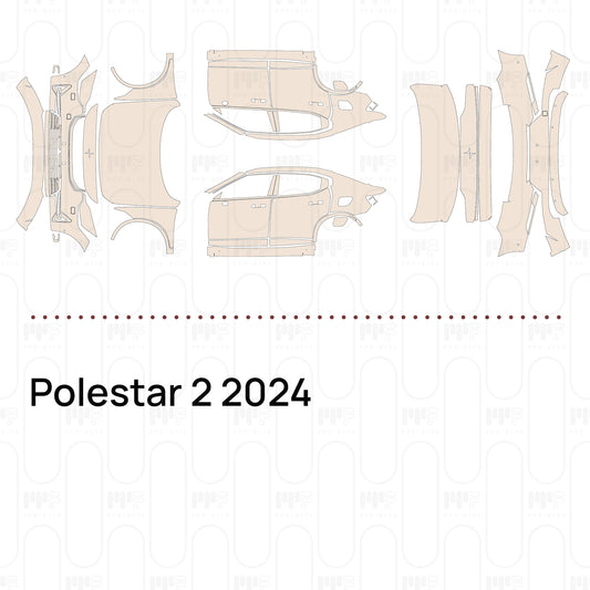 Pre-Cut PPF Polestar 2 2024