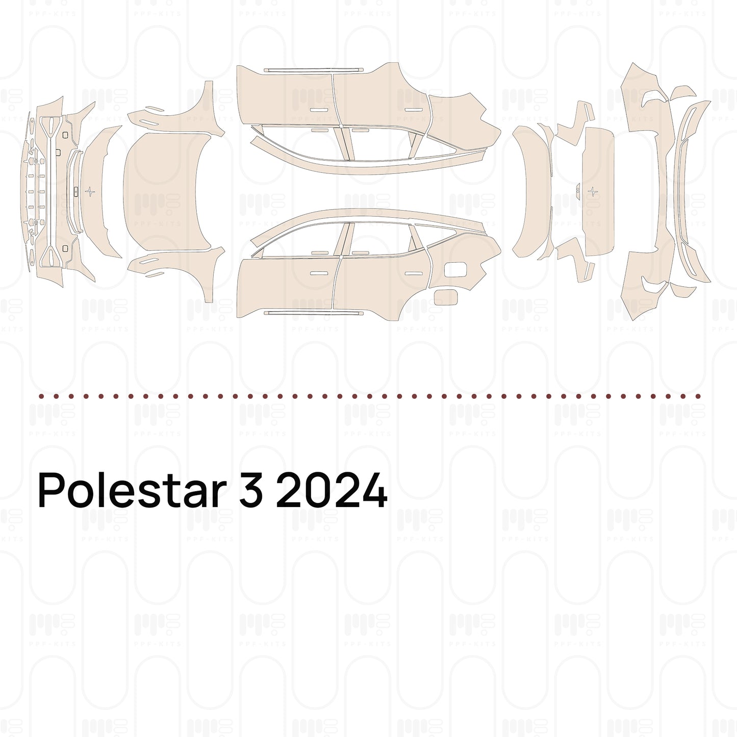 PPF precortado Polestar 3 2024