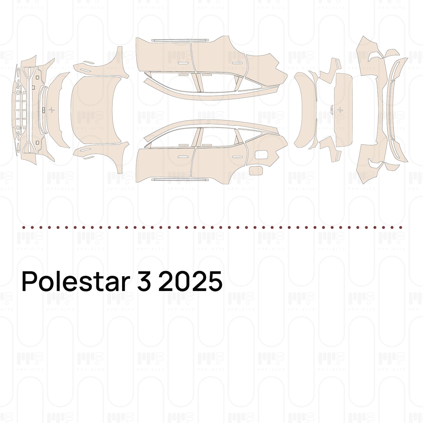 PPF precortado Polestar 3 2025