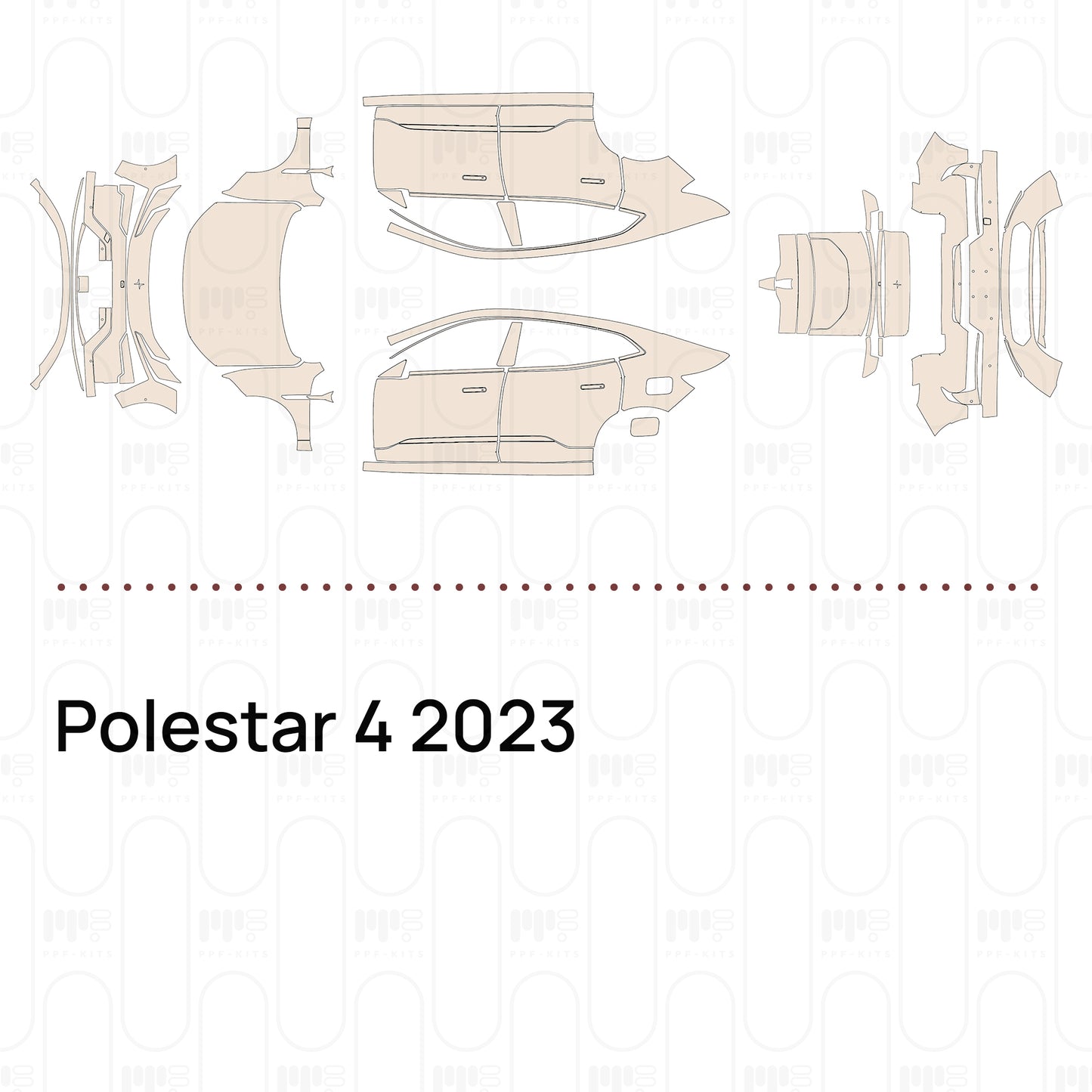 PPF precortado Polestar 4 2023