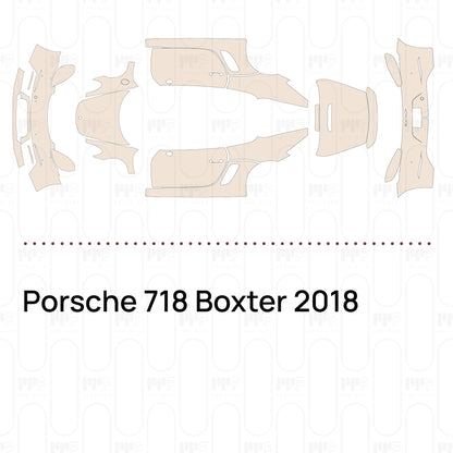 Pre-Cut PPF Porsche 718 Boxter 2018