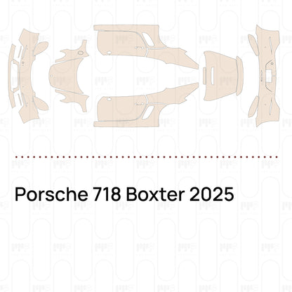 Pre-Cut PPF Porsche 718 Boxter 2025