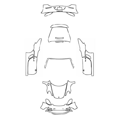 Pre-Cut PPF Porsche 718 Boxter Boxter GTS 2023 - PPF-Kits