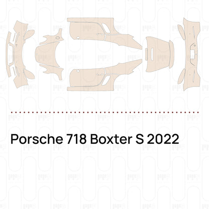PPF precortado Porsche 718 Boxter S 2022
