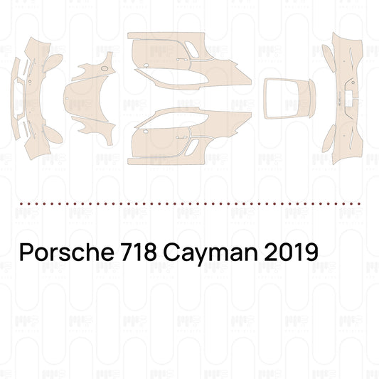 PPF precortado Porsche 718 Cayman 2019