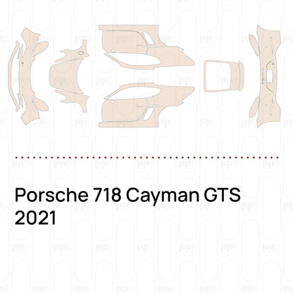 PPF precortado Porsche 718 Cayman GTS 2021