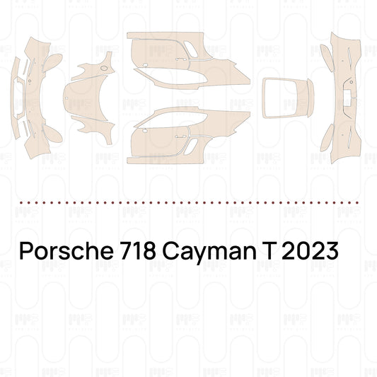 Pre-Cut PPF Porsche 718 Cayman T 2023