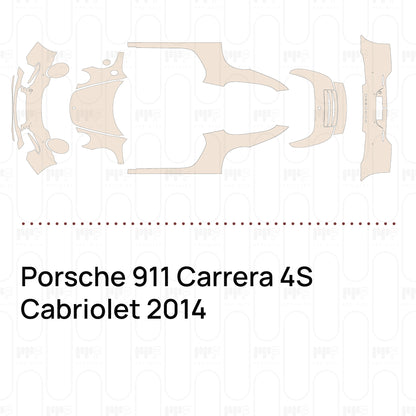 PPF precortado Porsche 911 Carrera 4S Cabriolet 2014
