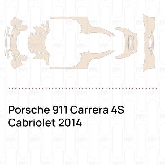 PPF precortado Porsche 911 Carrera 4S Cabriolet 2014