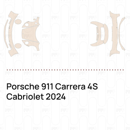 PPF precortado Porsche 911 Carrera 4S Cabriolet 2024