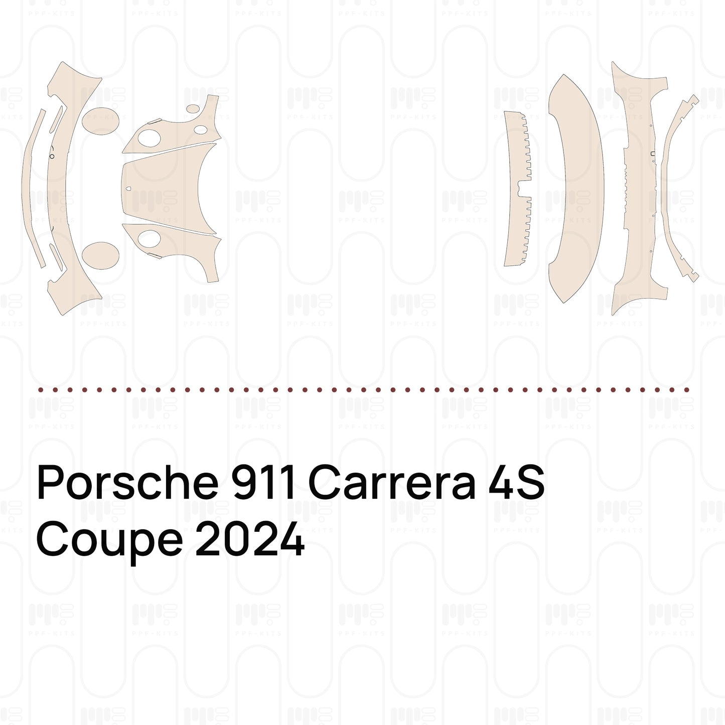 PPF precortado Porsche 911 Carrera 4S Coupe 2024