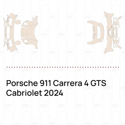 Pre-Cut PPF Porsche 911 Carrera 4 GTS Cabriolet 2024