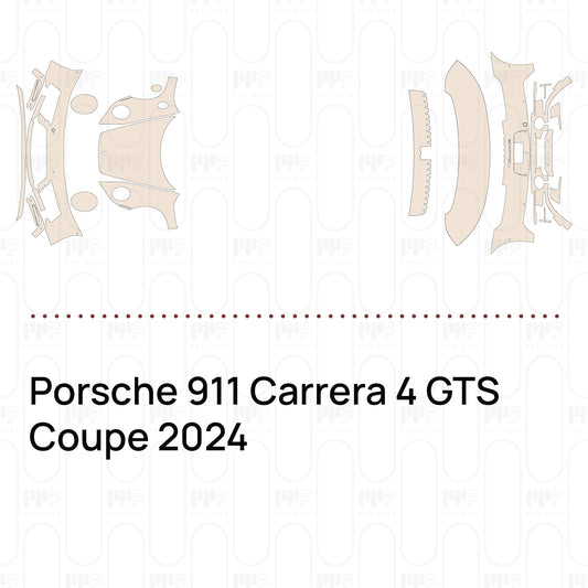PPF precortado Porsche 911 Carrera 4 GTS Coupe 2024