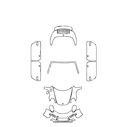 Pre-Cut PPF Porsche 911 Carrera Cabriolet 2015 - PPF-Kits