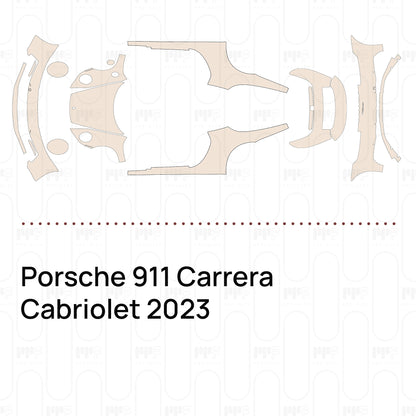 Pre-Cut PPF Porsche 911 Carrera Cabriolet 2023