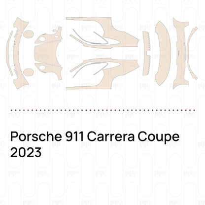 Pre-Cut PPF Porsche 911 Carrera Coupe 2023