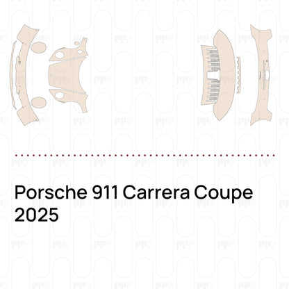Pre-Cut PPF Porsche 911 Carrera Coupe 2025