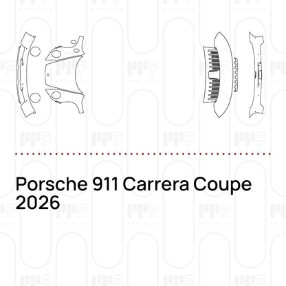 Pre-Cut PPF Porsche 911 Carrera Coupe 2026