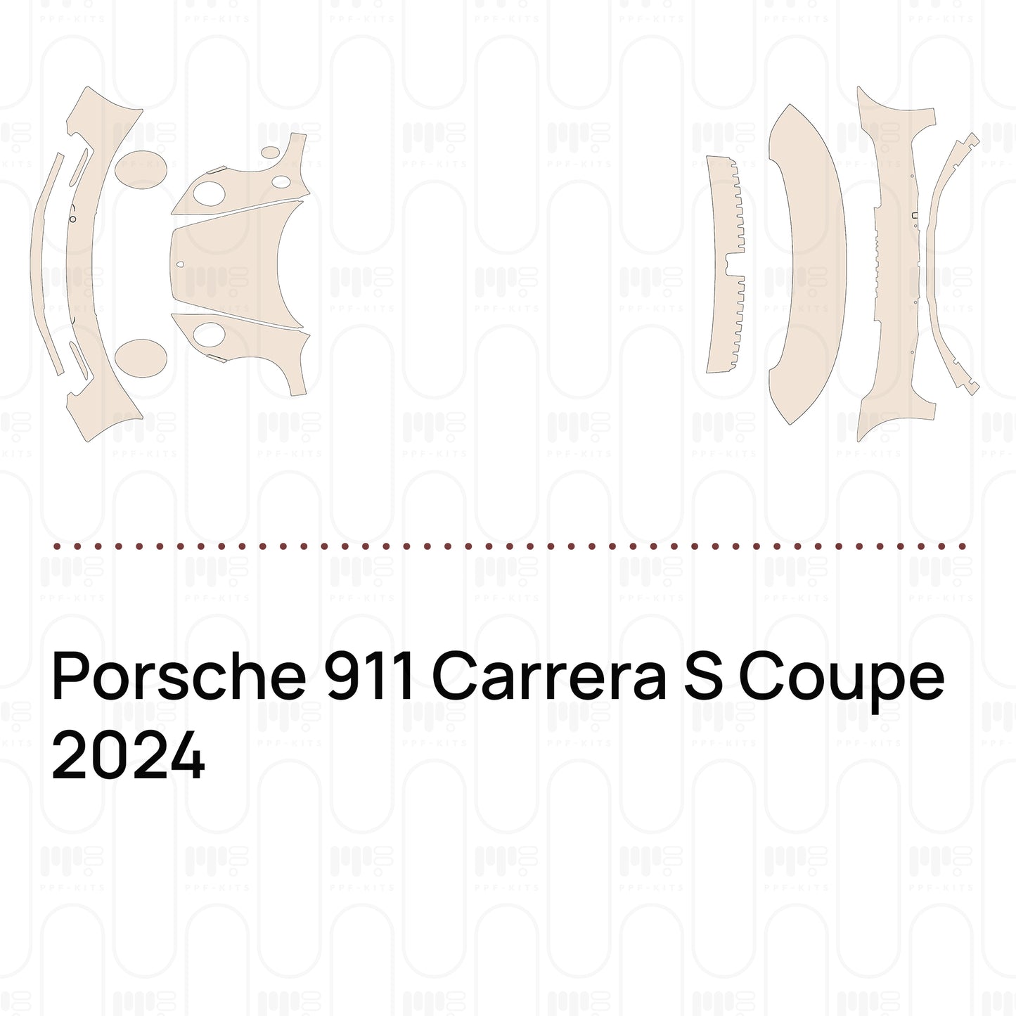PPF precortado Porsche 911 Carrera S Coupe 2024