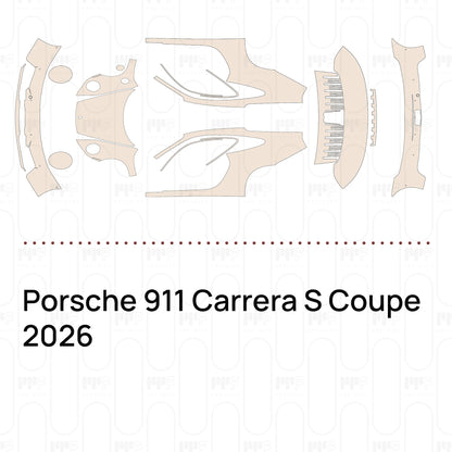 PPF precortado Porsche 911 Carrera S Coupe 2026