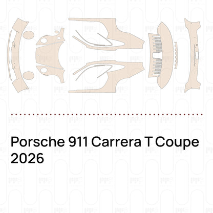 Pre-Cut PPF Porsche 911 Carrera T Coupe 2026